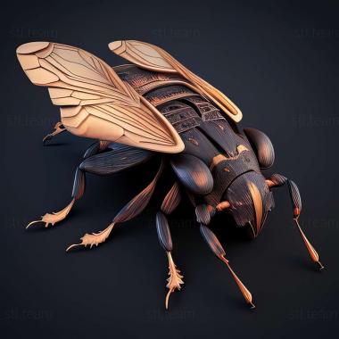 3D модель Malthodes marginatus (STL)